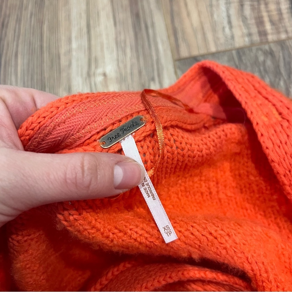 Free People Snow Drop Oversized Cardigan Sweater - Picture 11 of 12